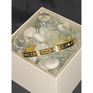 COACH gold tone bracelet